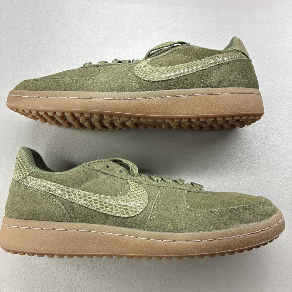 Nike Field General Medium Olive Snakeskin Gum IM9207-200 Men's Size 8.5 No Box